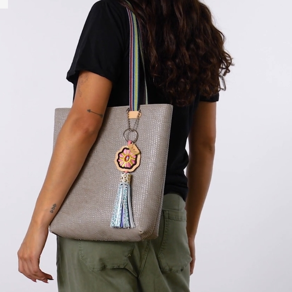 Consuela Juanis Everyday Tote with key fob charm - Picture 7 of 11